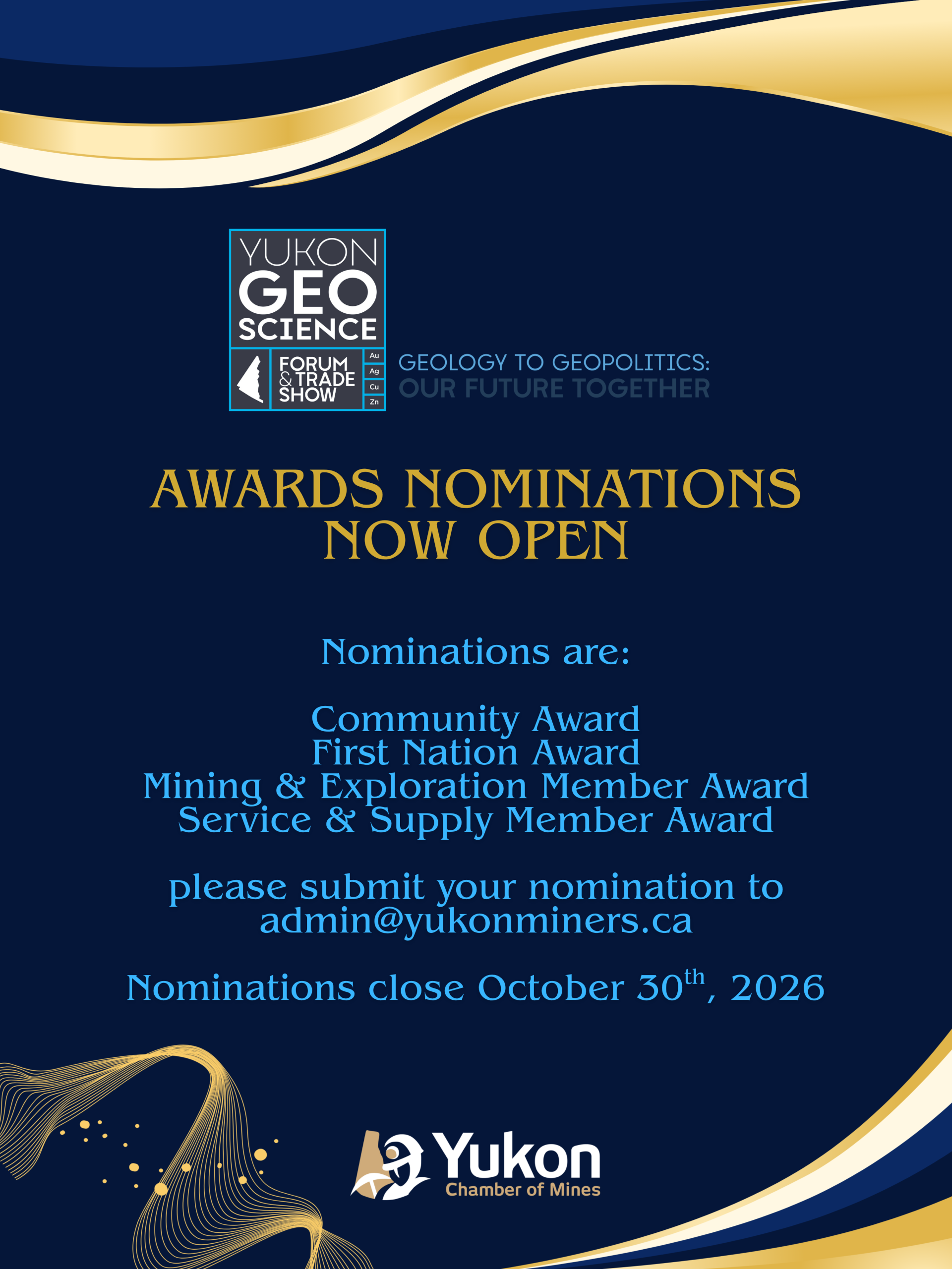 2026 Awards Nomination Open Graphic